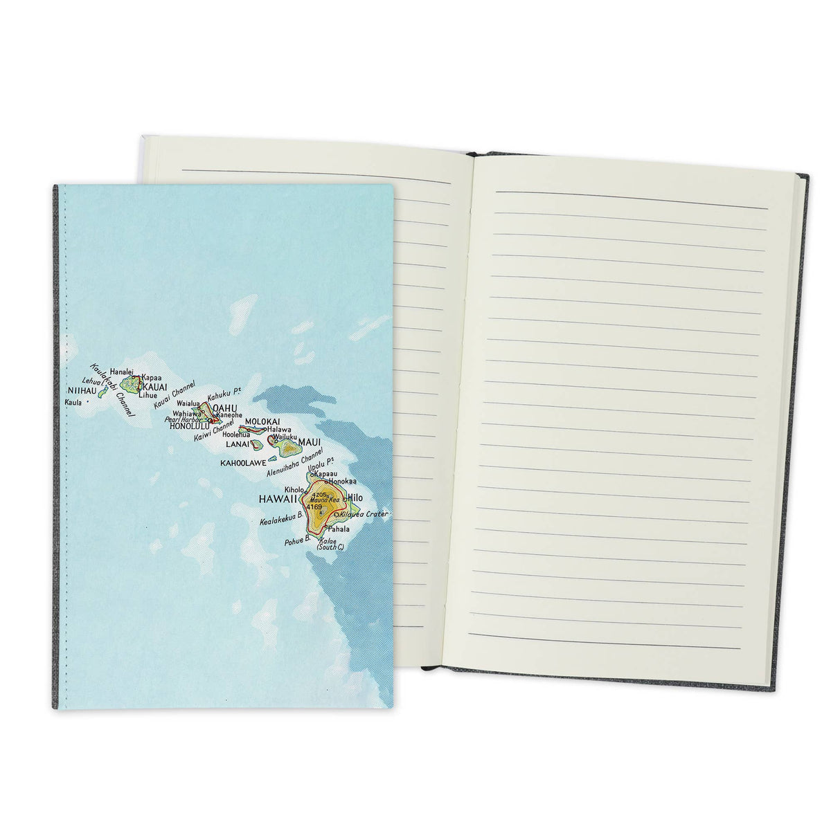Hawaii Vintage Map Travel Journal