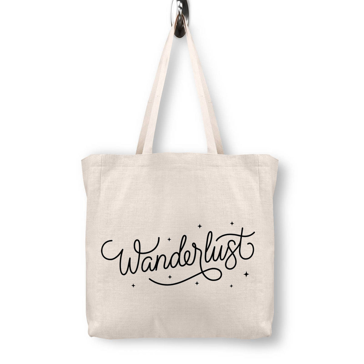 Wanderlust Canvas Tote Bag