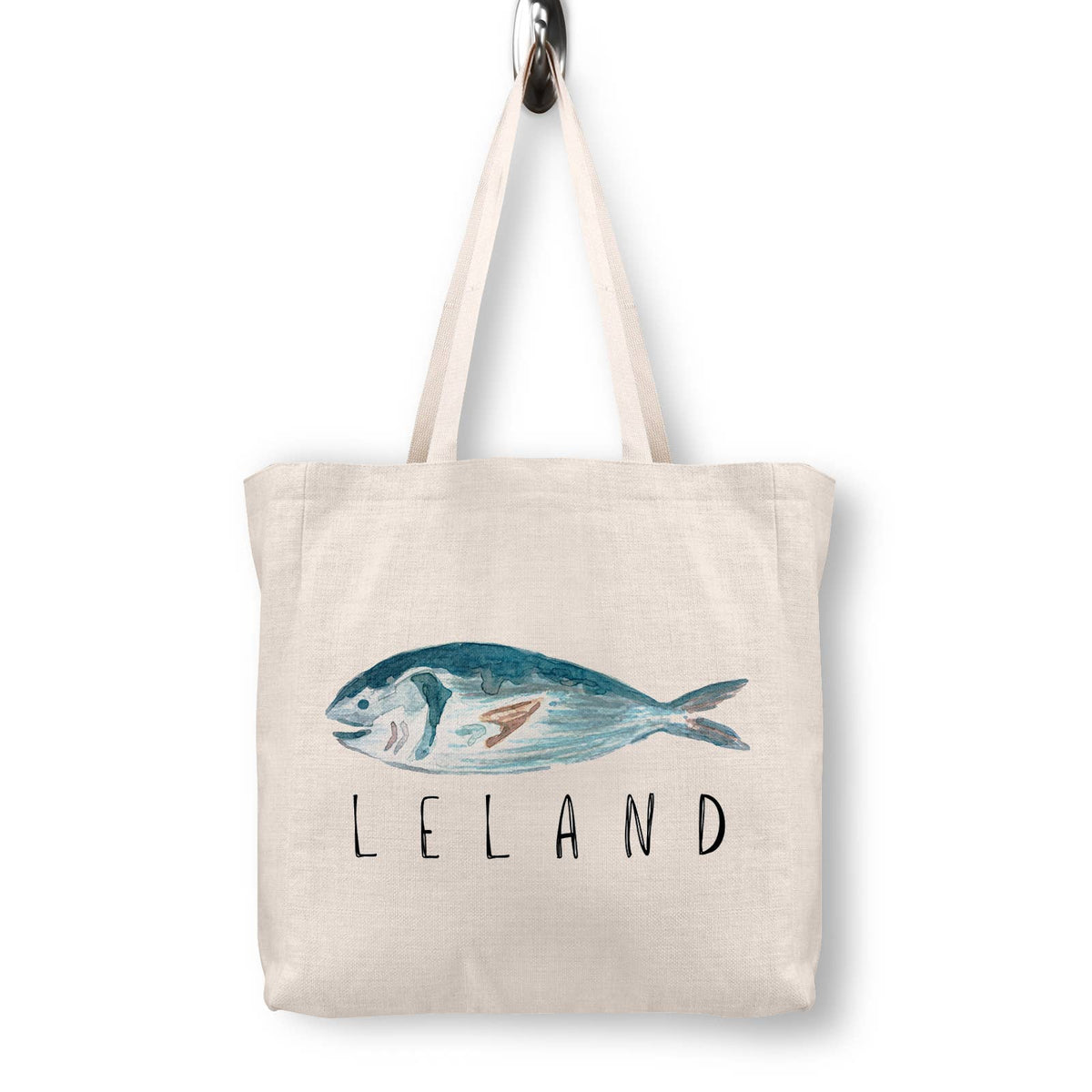 Leland Michigan Canvas Tote Bag