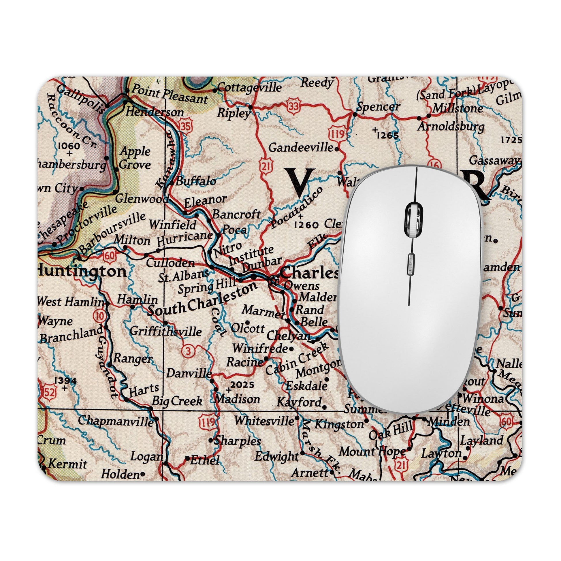 Charleston West Virginia mousepad