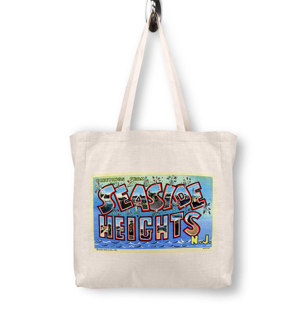 Seaside Heights New Jersey Canvas Tote Bag