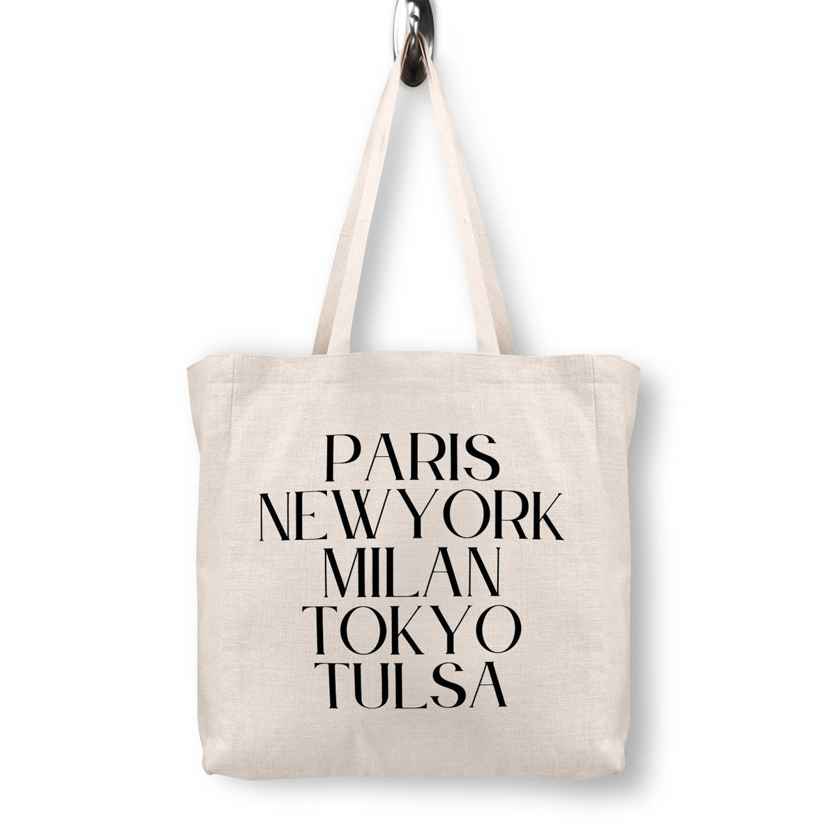 Tulsa Oklahoma Canvas Tote Bag
