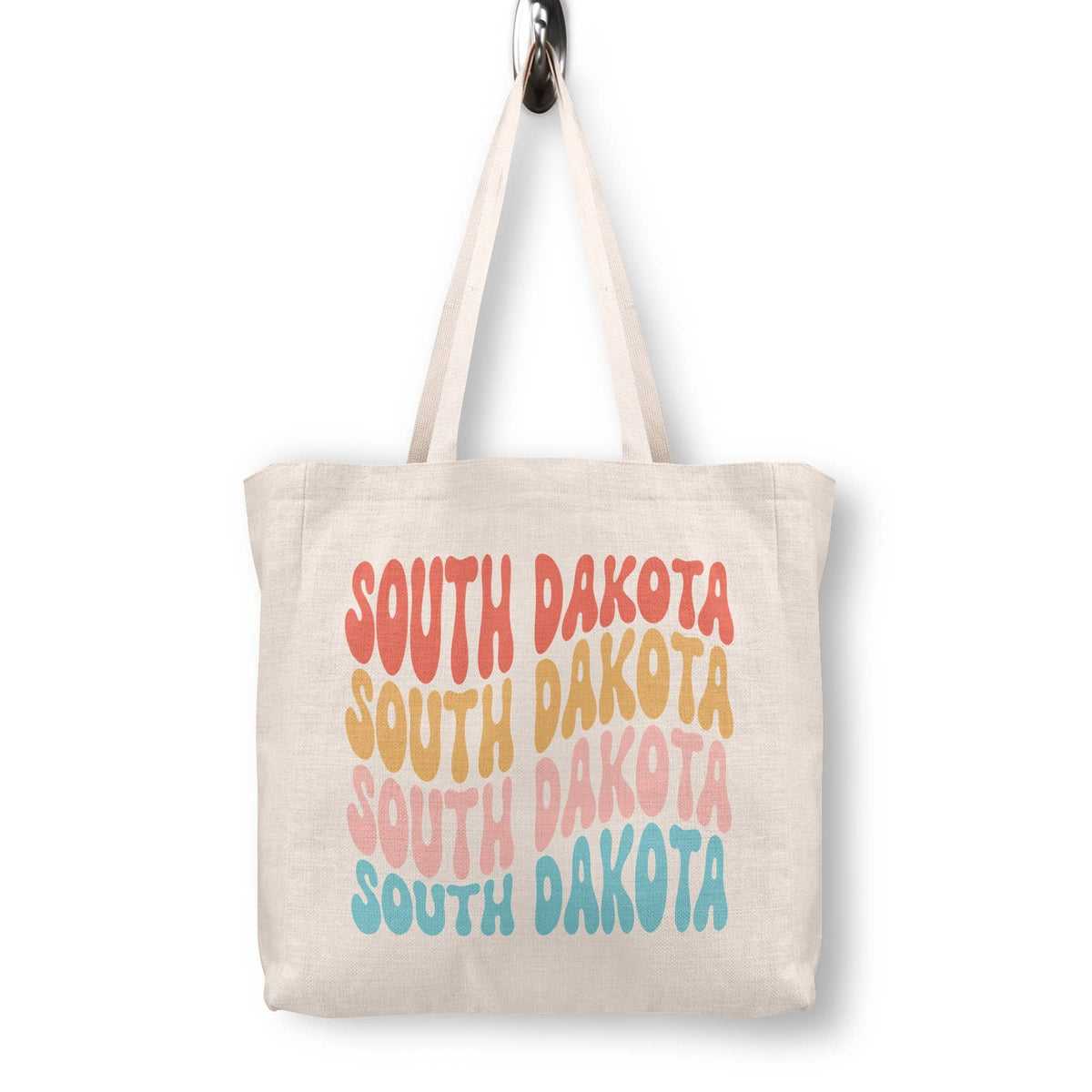 South Dakota Canvas Tote Bag