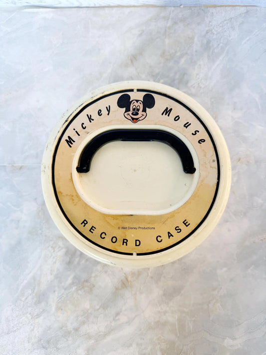 Vintage Mickey Mouse Record Case | Disney Vinyl Storage Case