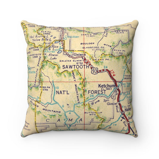 Sawtooth National Forest pillow
