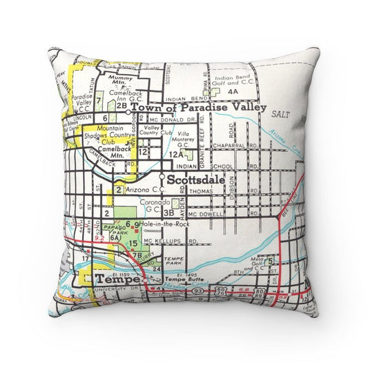 Scottsdale Arizona pillow