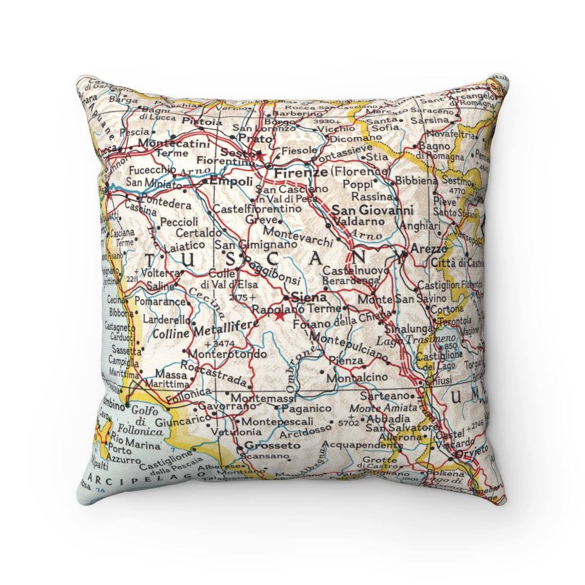Siena Italy pillow