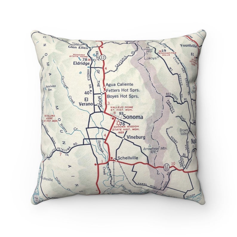 Sonoma California pillow