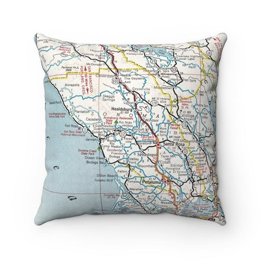 Sonoma Valley California pillow